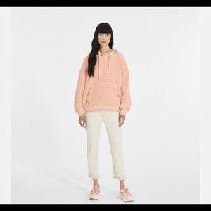 UGG LOYRA SHERPA HOODIE METALLIC